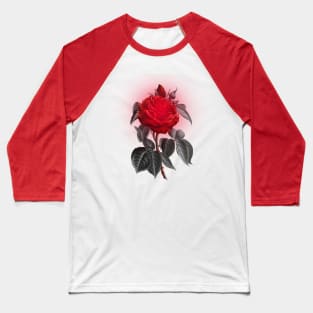 Blood red vampire rose Baseball T-Shirt